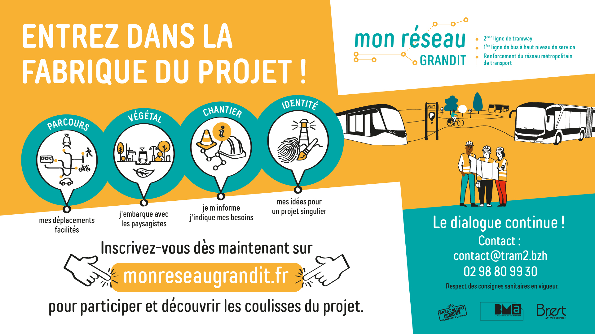 Le dialogue continue au sein de la Fabrique du projet Mon réseau grandit