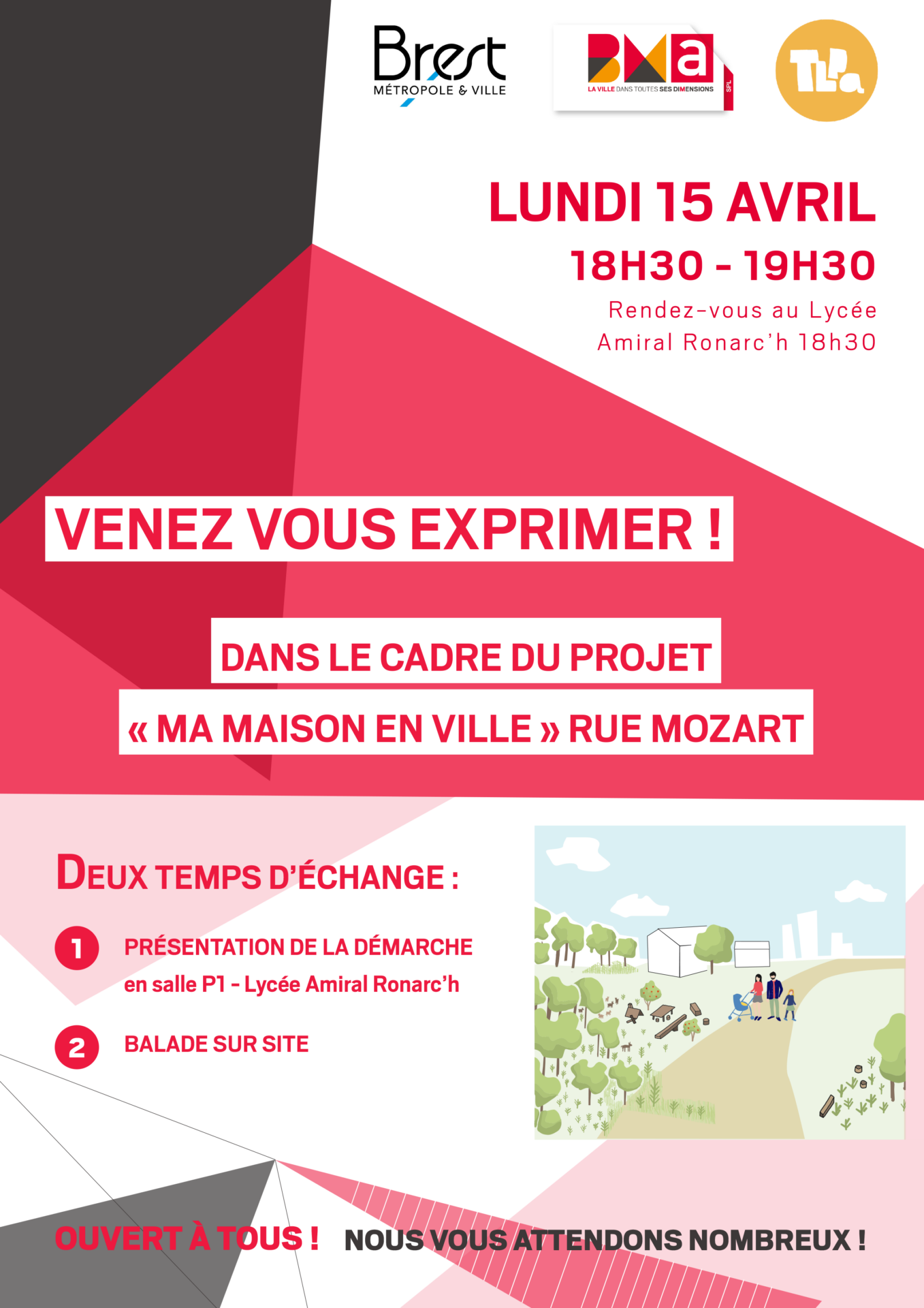 Une seconde rencontre sur le projet « Ma maison en ville » à Saint-Pierre / Brest