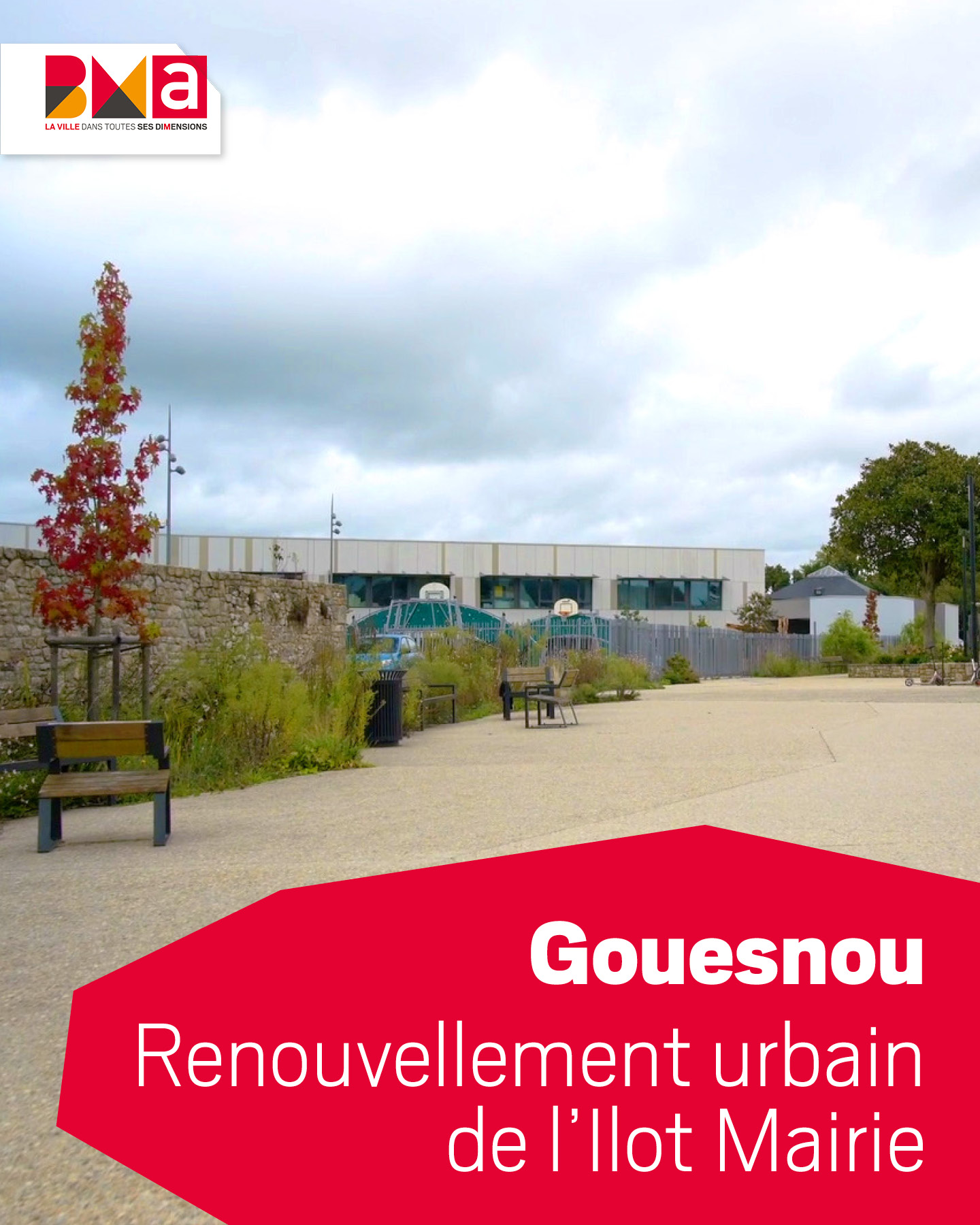 Gouesnou : renouveler l&rsquo;îlot Mairie pour rouvrir le cœur de ville