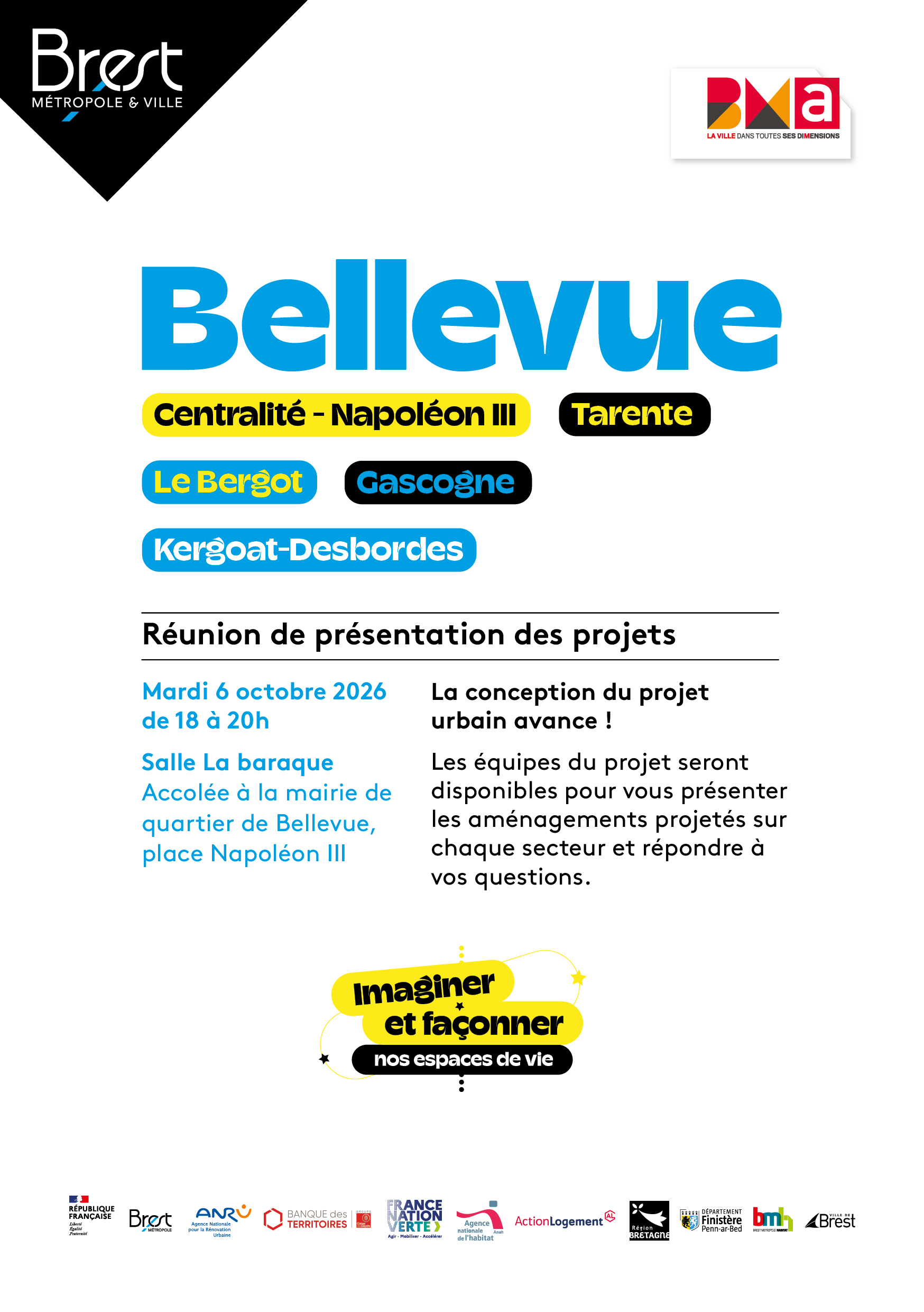 Réunion de présentation des projets